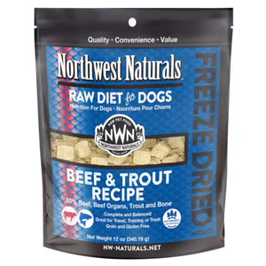 Northwest Naturals Freeze-dried Dog Nuggets 340g - Beef/Trout Pay With Visa Cheap Online