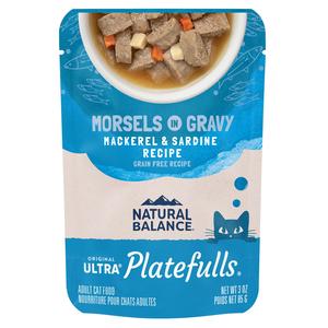 Natural Balance - Platefulls Indoor Mackerel And Sardine In Gravy Visit New For Sale