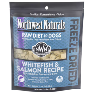Northwest Naturals Freeze-dried Dog Nuggets 340g - Whitefish/Salmon Safe Shopping Cheap Online