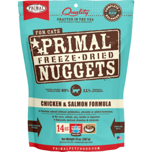 Primal - Freeze Dried Chicken And Salmon Nuggets Cat Outlet Geniue Stockist