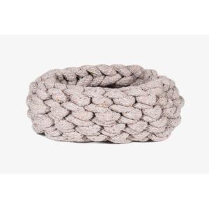Shero Woven Cotton Rope Cat Bed - Light Gray Cheap Low Pice Fee Shipping