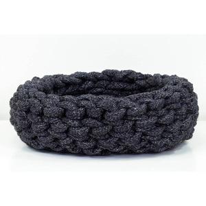 Shero Woven Cotton Rope Cat Bed - Dark Gray Largest Supplier