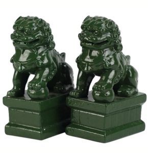Mini Moss Green Foo Dogs Online Shop From China