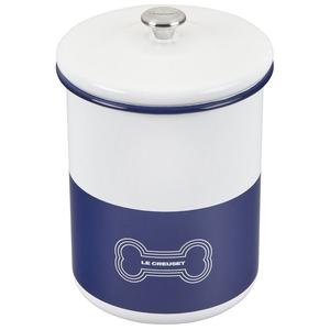 Treat Jar with Stainless Steel Knob - Dark Blue Cheap In China