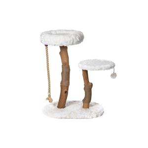 Rizzo Cat Tree Tower - White With Mastercard For Sale