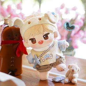 【INSTOCK】PLUSH WONDERLAND Puppy Crush Bones Cotton Doll Plush Clothes 20 CM Outlet Pices