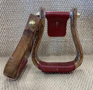 Stirrups - STP30 - Nettles 1 1/2" Flat-Bottom Cocoa Buy Cheap Best Wholesale