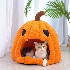 Halloween Pumpkin Soft Pet Bed Cheap Best Place