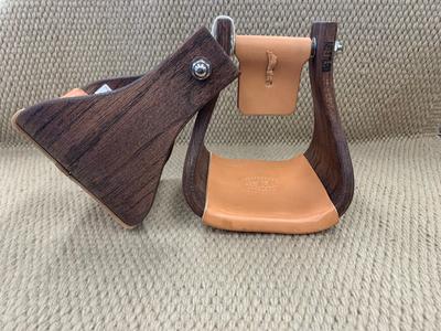 Stirrups - STP34 - Nettles 5 1/2" Chisholm mahogany Deals