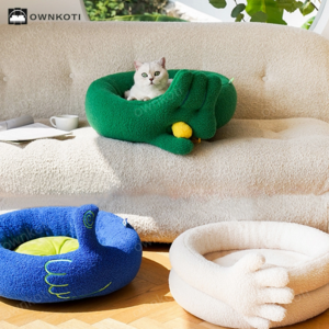 Finger Gesture Winter Warm Cat Bed Pre Order For Sale