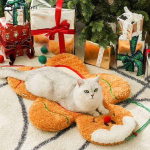 Christmas Gingerbread Man Soft Pet Pad Low Cost Cheap Online