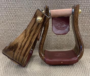 Stirrups - STP50 - Nettles 3" Flat Bottom Cocoa Hot Sale