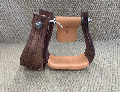 Stirrups - STP08 - Nettles 2 1/2” Chisholms Petite Mahogany Real Sale Online