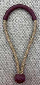 Bosal - B32 - 1/2”  8 Plait Rawhide w/ Light Brown Latigo Perfect Cheap Pice
