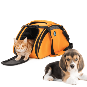 HPZ™ Bingo Multi-Functional Pet Travel Carrier Bag/Car Seat/Bed/Airline In-Cabin Compatible  (Sunrise Orange) Cheap Sale Now