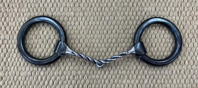 BIT - DT71 - Dutton Heavy Loose Ring Twisted Snaffle Cheap Sale Sale