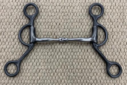 BIT - DT41 - Dutton Short Loomis Hinge Snaffle Cheap Sale Amazon