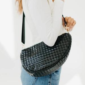 The Romee Woven Saddle Bag Buy Cheap Footlocker Finishline
