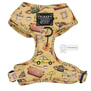 Dog Adjustable Harness - Friends™ (Yellow) Cheap Usa Stockist