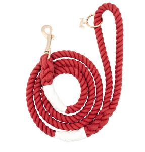 Dog Rope Leash - Crimson Official For Sale