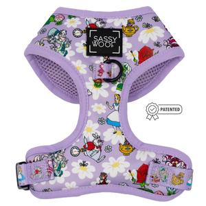 Dog Adjustable Harness - Alice in Wonderland (Purple) Cheap Purchase