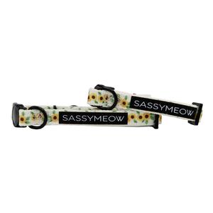 Cat Collar - Sunflower Dreams For Sale Free Shipping