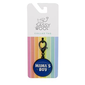 Dog Collar Tag - Mama's Boy Sale Online Shop