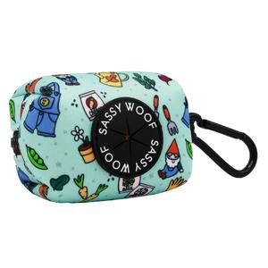 Dog Waste Bag Holder - Chillin with my Gnomies Free Shipping Pay With Visa