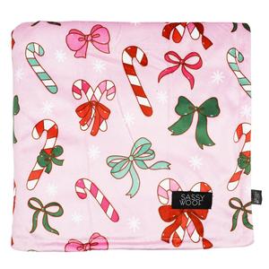 Dog Blanket - Candy Cane Coquette Cheapest