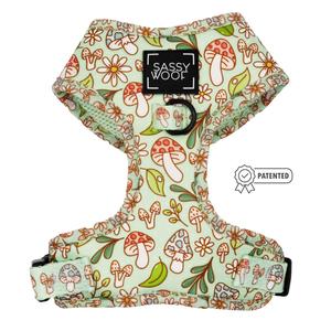 Dog Adjustable Harness - Shrooms & Blooms Cheap New Arrival