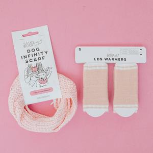 Dog Bundle - Infinity Scarf & Leg Warmers For Sale For Sale
