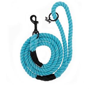 Dog Rope Leash - Neon Blue With Credit Card Cheap Pice
