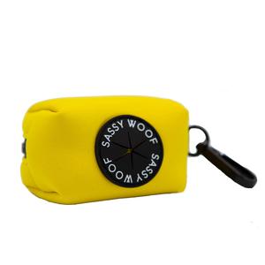 Dog Waste Bag Holder - Neon Yellow Free Shipping Big Discount