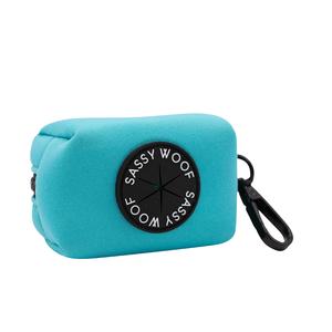 Dog Waste Bag Holder - Neon Blue Sale Exclusive