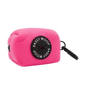 Dog Waste Bag Holder - Neon Pink Newest For Sale