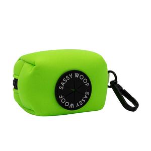 Dog Waste Bag Holder - Neon Green Sale For Nice