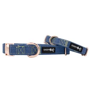 Dog Collar - Denim Popular
