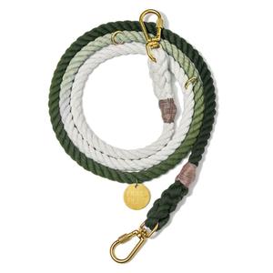 Olive Ombre Cotton Rope Dog Leash, Adjustable Free Shipping Tumblr