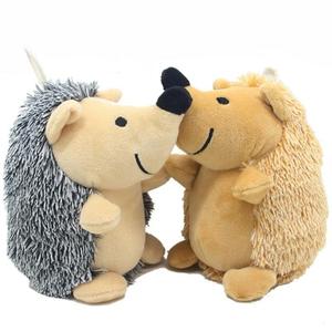 Cute Interactive Squeaky Stuffed Plush Hedgehog Toy Outlet