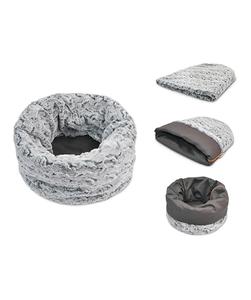 Husky Gray Snuggle Dog Bed - Large 2025 Cheap Pice
