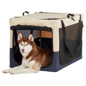Dog Crates For Dogs, Adjustable Cover By Spiral Iron Pipe, Strengthen Sewing Dog Travel Crate 3 Door Design Sale Best
