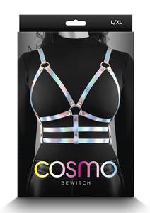 Cosmo Harness Bewitch Lg/xl Rainbow Sale With Credit Card