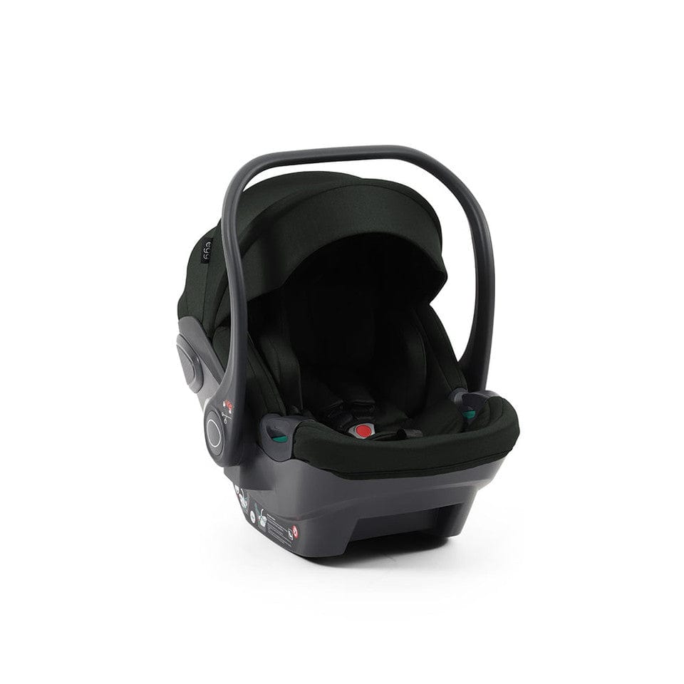 egg Shell i-Size Car Seat in Black Olive Perfect For Sale