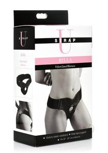 Strap U Bella Velvet Lined Harness How Much Cheap Online