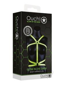 Ouch Body Harness Gitd L/xl Clearance Newest