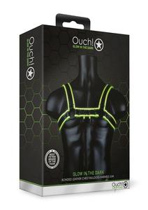 Ouch Chest Bulldog Harness S/m Gitd Very Cheap Sale Online