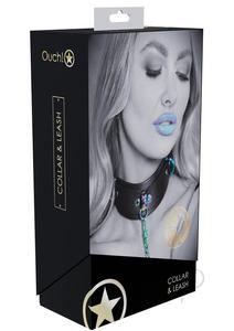 Ouch Venice Coll Collar Leash Blk Cheap Sale Supply