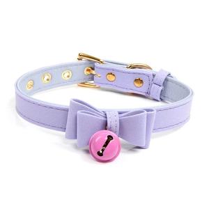 Bow Collar With Bell Free Shipping 2025