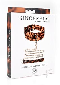 Sincerely Amber Collar And Leash Wholesale Pice For Sale
