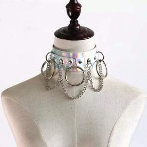 Holographic Collar & Leash Outlet 2025 Unisex